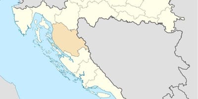 Senj Chorwacja mapa