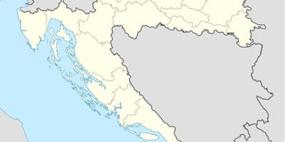 Położenie na mapie Chorwacji